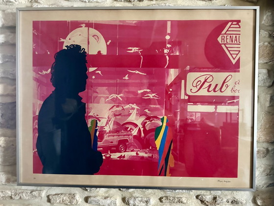 Image 1 of GERARD FROMANGER / SERIGRAPHIE ORIGINALE 1972