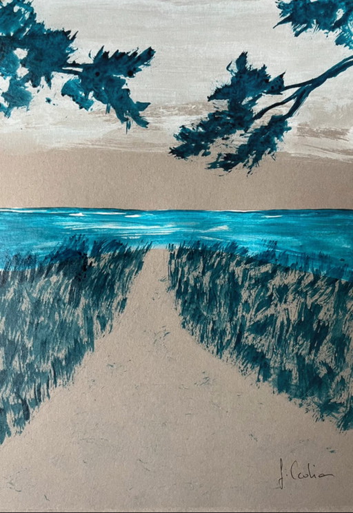 Artist's sketch 21x15cm