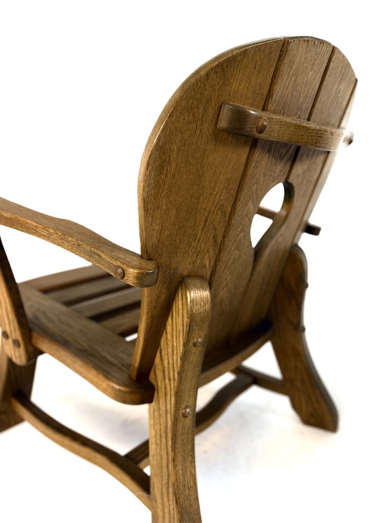 Image 1 of Set of 2 vintage Brutalist armchairs '60