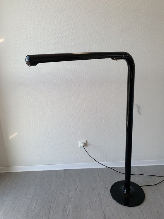 Image 1 of Lampada da terra "Tube" di Anders Pehrson – Ateljé Lyktan – ca. 1975 – originale con adesivo