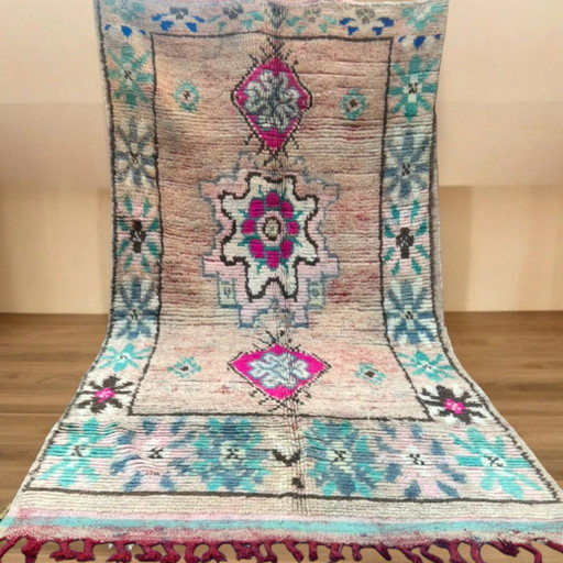 Vintage beni mguild carpet, Moroccan rug 330x180 cm