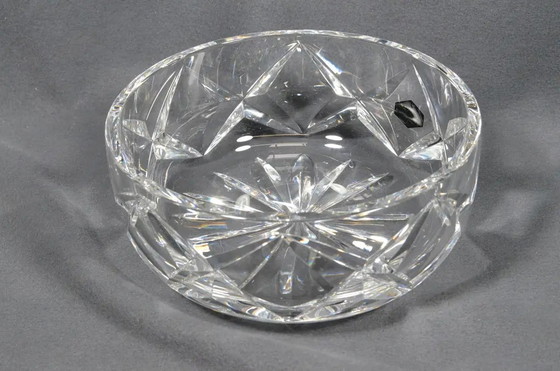 Vintage Saint-Louis French Hand-Cut Crystal Centerpiece Bowl, 20th Century (photo 4 of 15)