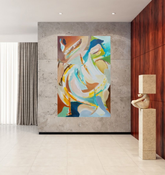 Acrylic painting #earth 150x100cm – joart, Paintings & Drawings, Canvas (photo 10 of 15)