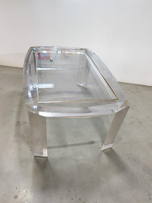 Traum Designer Möbel Glanz Acryl Glas Sofatisch Couchtisch Tisch 