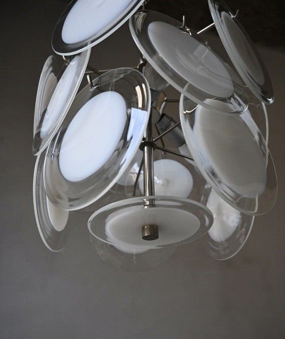 Image 1 of Italian Vistosi chandelier from the 60s or 70s