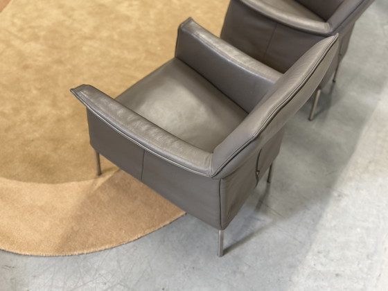 Image 1 of 2 Design on Stock Limec armchairs Boca leather