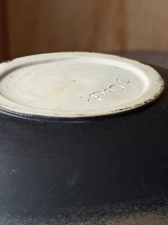 Unique Joop Cock Studio Pottery – Hand-Painted Sculptural Ceramic Vase Pot - Dutch Design Hand Made Ceramics (photo 4 of 15)