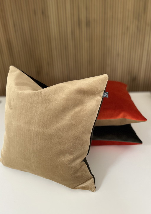 3x3 Cushions velour