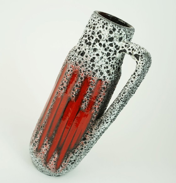 Vaso Scheurich tedesco occidentale vintage anni '60 '70 con decoro Lora Modello 275-28 – Scheurich W-Germany (photo 5 of 13)