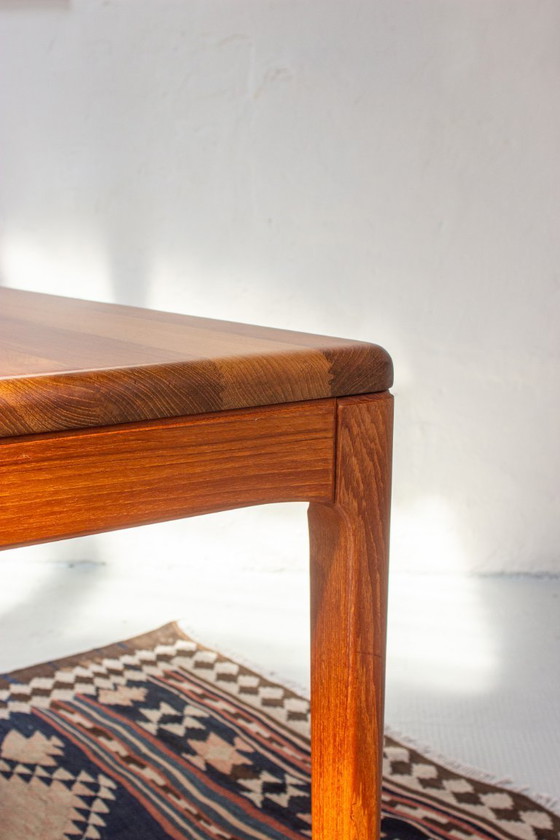 Image 1 of Vintage teak dining table, Danish Mid Century, 1960s, solid wood