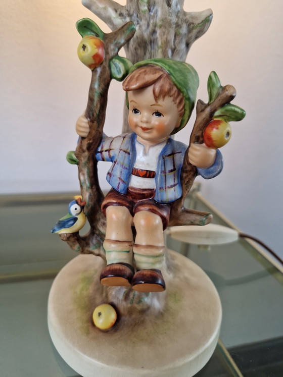 Goebel Hummel Lamp Apple Tree Boy – Table lamps, Ceramic, Porcelain (photo 4 of 5)