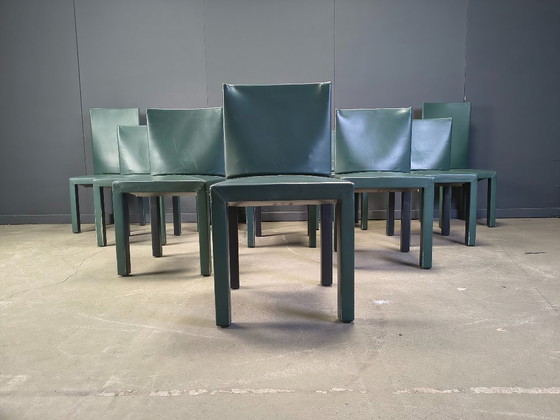 Image 1 of Sedie da pranzo Arcadia di Paolo Piva per B&B Italia set da 10