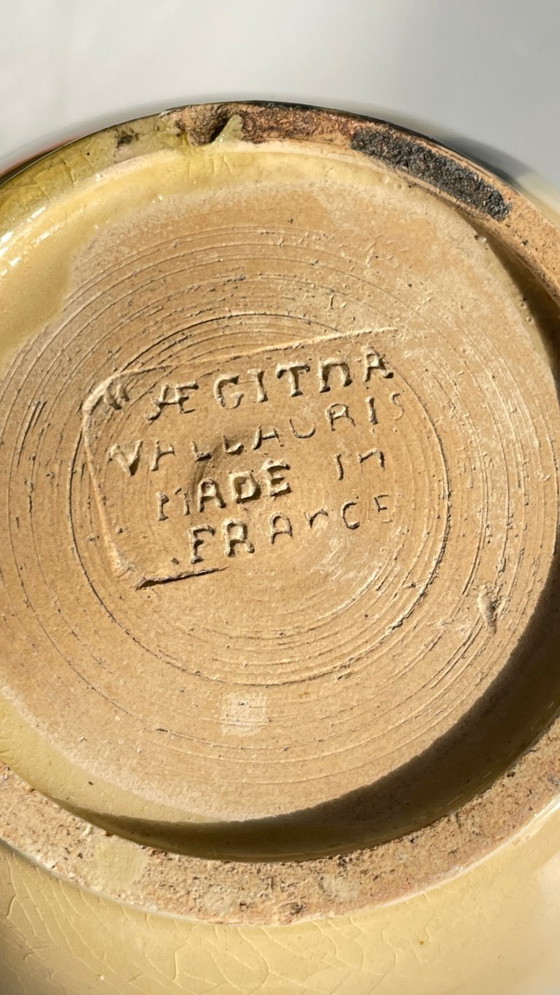 Image 1 of VASO Ceramica d'epoca AEGITNA Vallauris FRANCIA