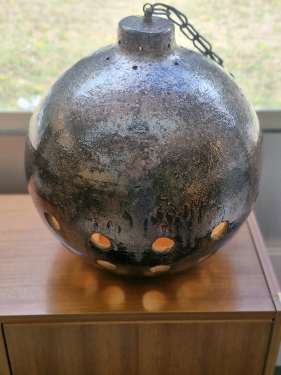 Brutalist Sejer Keramik Pendant Lamp (60s/70s) – Ceramic (photo 2 of 9)