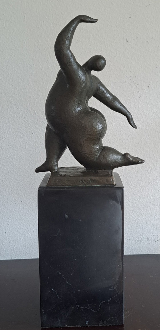 Danza Con Me, Sculture In Bronzo Su Marmo – Bronze (photo 3 of 9)