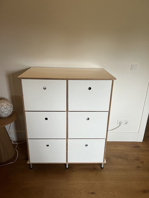 Nils Holger Moormann Drawer Cabinet 6 Drawers