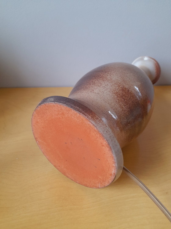 Image 1 of keramische lamp uit de jaren 60
