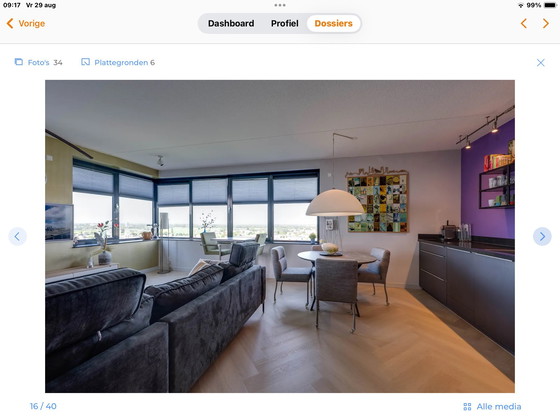 Image 1 of Hängelampe aus weißem Kunststoff