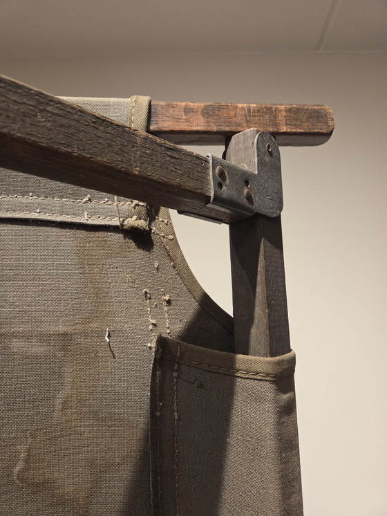 Image 1 of Lit de camp militaire original Pico 1945