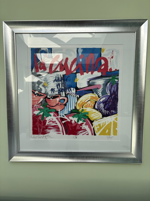 Selwyn Senatori „la cucina, Abendessen mit Herrn Senatori“