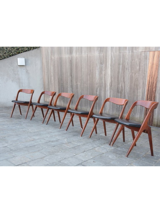 Image 1 of Sedia "Sonja" di Johannes Andersen per Vamo Sønderborg (Danimarca, anni '60)