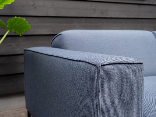 Design On Stock Aikon | 3-Zits Design Bank | Blauw Ploegwol – 2 zitsbanken, Wool (photo 2 of 5)