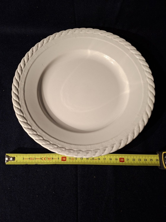 Dinner plate RALPH LAUREN Clearwater 1992, wedgwood, Tableware, Ceramic, White (photo 6 of 6)