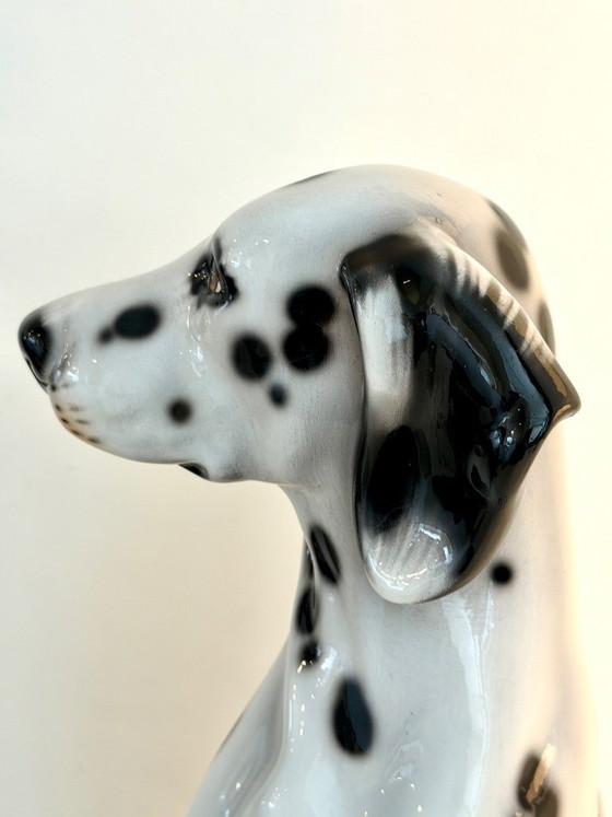 Image 1 of Bellissimo dalmata in ceramica vintage - alto 40 cm