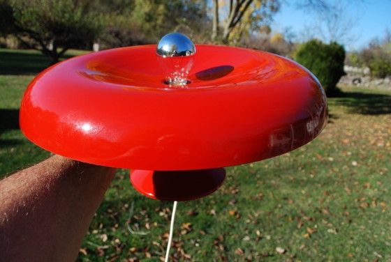 Image 1 of Plafonnier UFO en métal, designer Tibor Nádai, n° 2