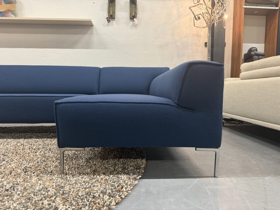 Image 1 of Design on Stock Bloq Corner Sofa Plough Wool Blue
