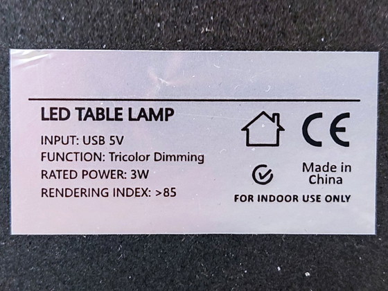 Image 1 of Ensemble de lampes de table « Tourbillon » LED