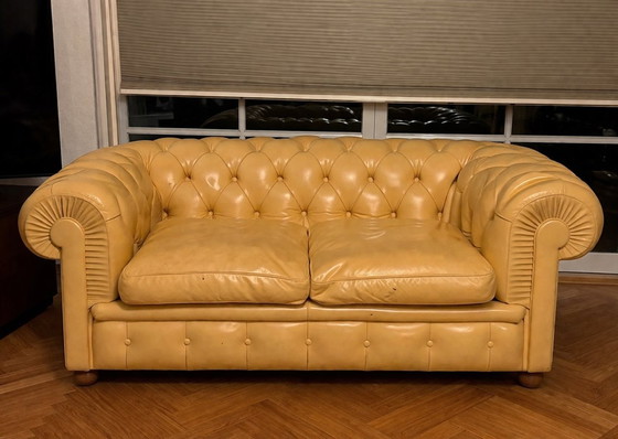 Image 1 of Bank en stoel poltrona frau