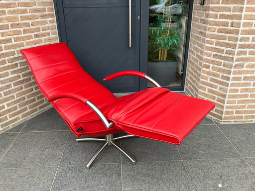 Jori Mensana Relax Large Mono-Move, Rood Celia Cherry Leder