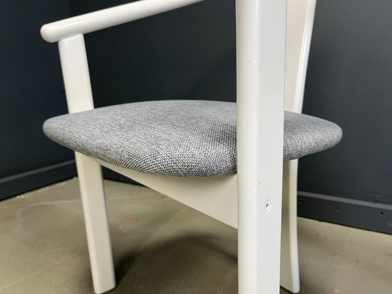 Image 1 of Chaises de salle à manger espagnoles post-modernes, ensemble de 8 - années 1980