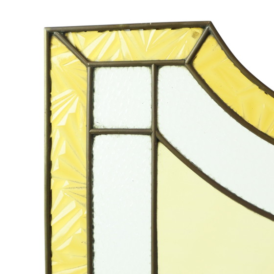 Image 1 of Art Deco Stained Glass Window