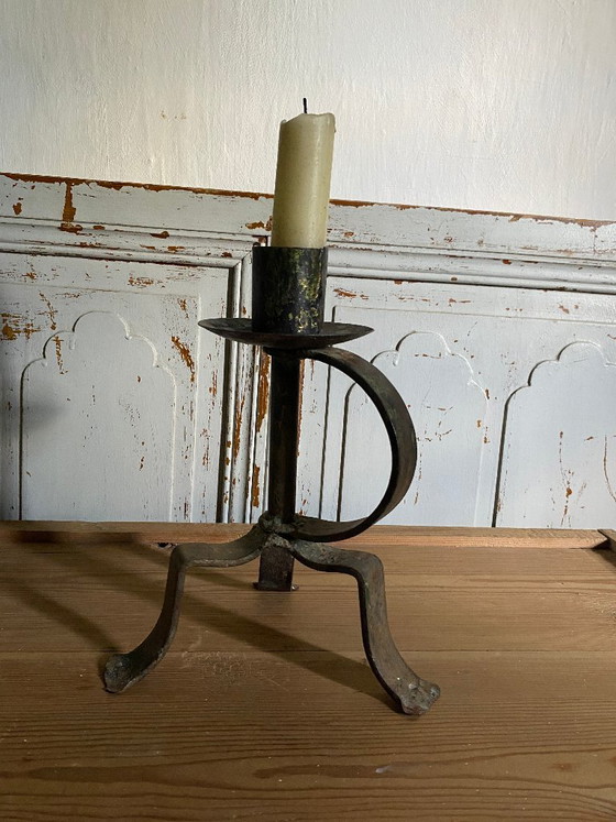 candelabro antiguo – Portavelas, Hierro (photo 10 of 14)