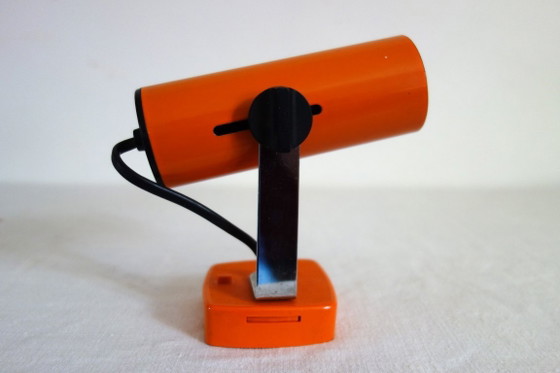 Image 1 of Targetti Orange Wandstrahler, 1970er Jahre