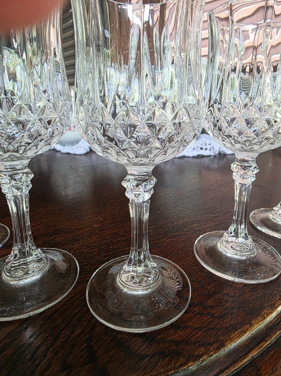 Image 1 of 6x Crystal d'Arques "Longchamp"