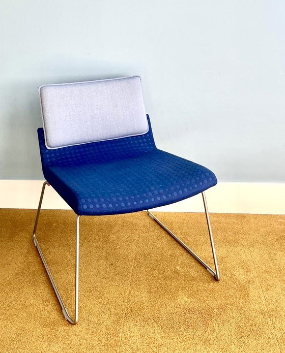 Image 1 of 2 poltrone relax Gispen Triennial in 2 tonalità (blu/grigio-blu)