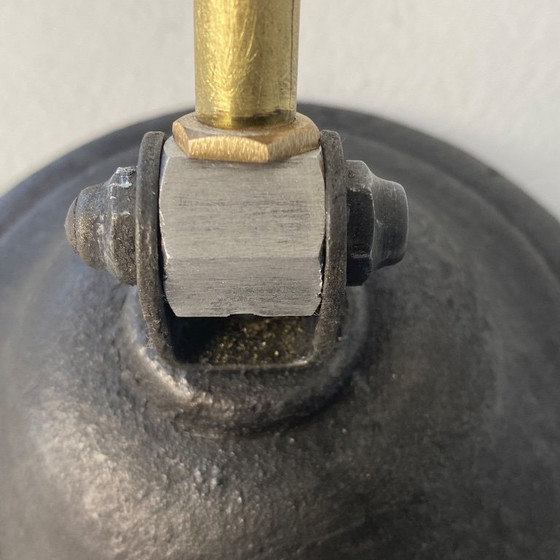 Image 1 of ANCIENNE LAMPE D’ATELIER INDUSTRIEL ARTICULEE