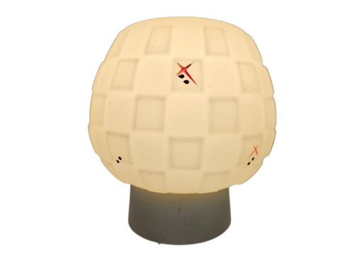 Philips – Weltraumzeitalter – Milchglas – Deckenleuchte – Holland – 1950er Jahre