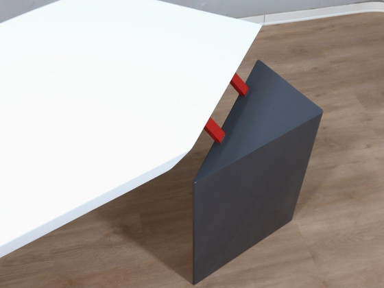 Image 1 of Bureau post-moderne de Saporiti design Franco Corradini années 1980