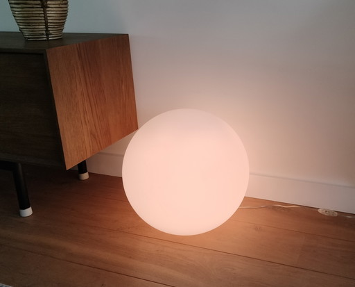 Design Large Ball Lamp, Floor Lamp, Table Lamp by Ilu, Di Vetro