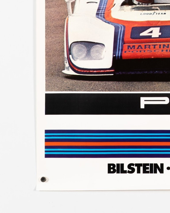Image 1 of Porsche-Sieg 4 Stunden Pergusa – 1976 – Original Vintage Motorsport Poster by Erich Strenger – Racing, Mid-Century – 102x76 cm