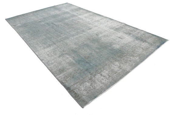 Image 1 of Tapis d'art vintage noué à la main 227x386