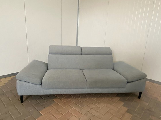 Image 1 of Montel Gray 3-seater Sofa