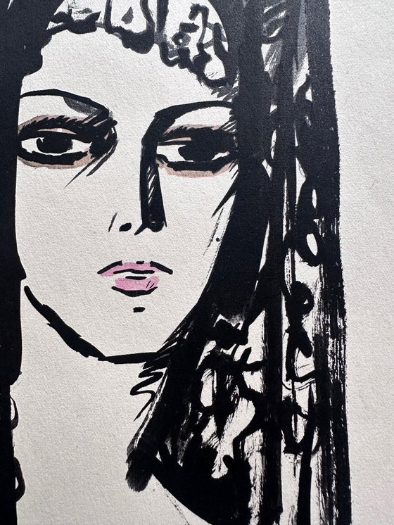 Image 1 of Kees van Dongen Espagnole pochoir 1925