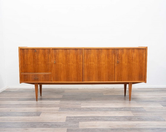 Image 1 of Sideboard from the 1960s in walnut, with bar compartment