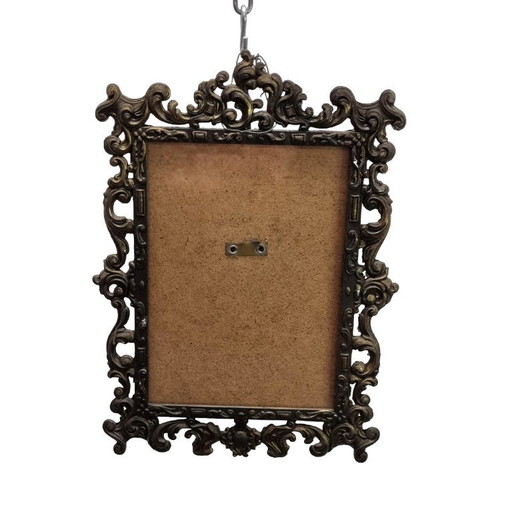 Italian brass photo frame