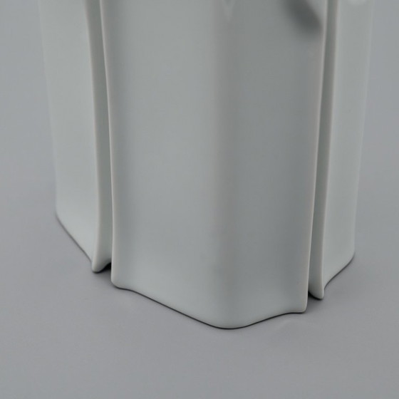 Image 1 of Vaso vintage - Klaus Henning - Fürstenberg Porzellan - Op Art - 1971